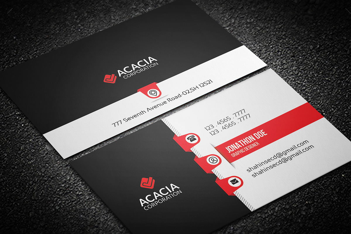 200 BUSINESS CARDS(BUNDLE) ONLY $59, a Business Card Template by DesignGhar (Photo 2 of 21)