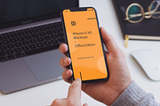 iPhone X/XS Mockups Office Edition, an iPhone Mockup by Fields (Thumbnail 3 of 9)