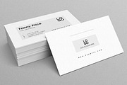 Minimal Business Card Template, a Business Card Template by MightyDesign (Thumbnail 2 of 6)