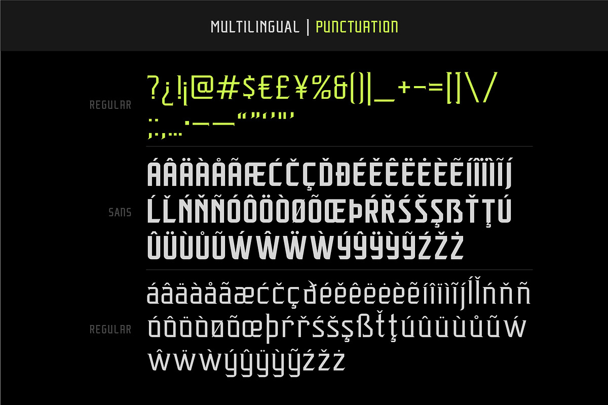 Triton Pro: Sports Font Family, a Sans Serif Font by ANDR35 (Photo 7 of 12)