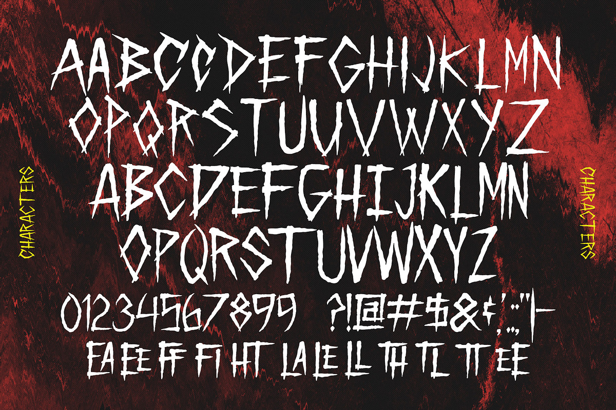 SPYDR: Hand-drawn Display font, a Handwritten Font by ANDR35 (Photo 4 of 7)