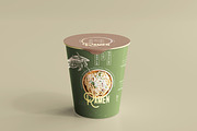 Noodle Cup Mock-ups, a Cups & Container Mockup by pmvch (Thumbnail 12 of 20)