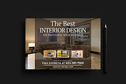 Interior Design Flyer Templates, a Flyer Template by AfzaalGraphics (Thumbnail 2 of 3)