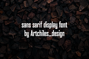 Wantgife - Font, a Sans Serif Font by artchiles_design (Thumbnail 2 of 5)