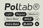 Poltab Italic, a Sans Serif Font by Glyphminds Studios (Thumbnail 2 of 9)