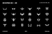 Tribalism - Vector Shapes, an Object Graphic by FLYERWRK (Thumbnail 9 of 13)