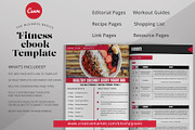 Fitness ebook Template, a Magazine Template by Blissful Pixels (Thumbnail 2 of 6)