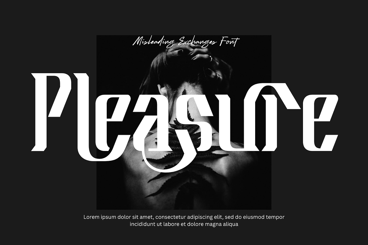 Misleading Exchanges Font, a Blackletter Font by 177Studio (Photo 4 of 8)
