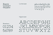 Rante Contact, a Slab Serif Font by takoliko (Thumbnail 10 of 12)