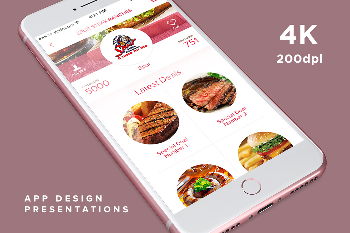iPhone 7 Plus Design Mockup, an iPhone Mockup by illustrated (Photo 4 of 8)