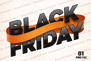 Black Friday PNG, an Illustration by DreamCafeArt (Thumbnail 1 of 4)