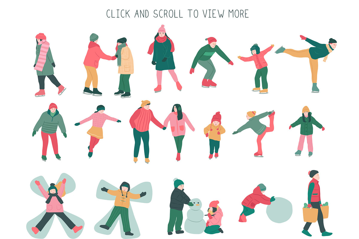 Winter Holiday Illustration, a Background Graphic by CreativeChristiana (Photo 4 of 12)