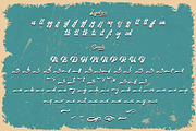 Maimoonde Vintage Font, a Script Font by Motiontail Studio (Thumbnail 10 of 12)