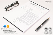 Modern Resume design + Cover Letter, a Resume Template by HIRED Design Studio (Thumbnail 6 of 10)