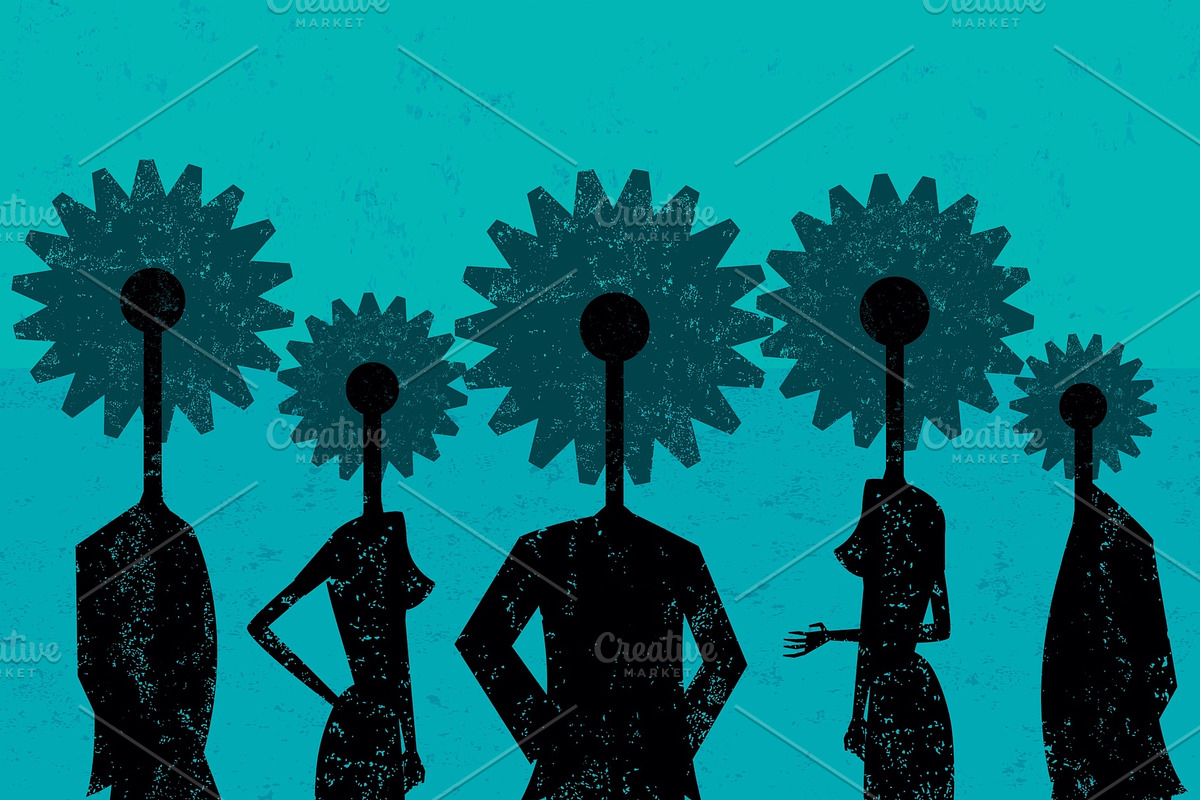 Business Concepts Bundle 01, a Person Illustration by retrorocket (Photo 6 of 17)