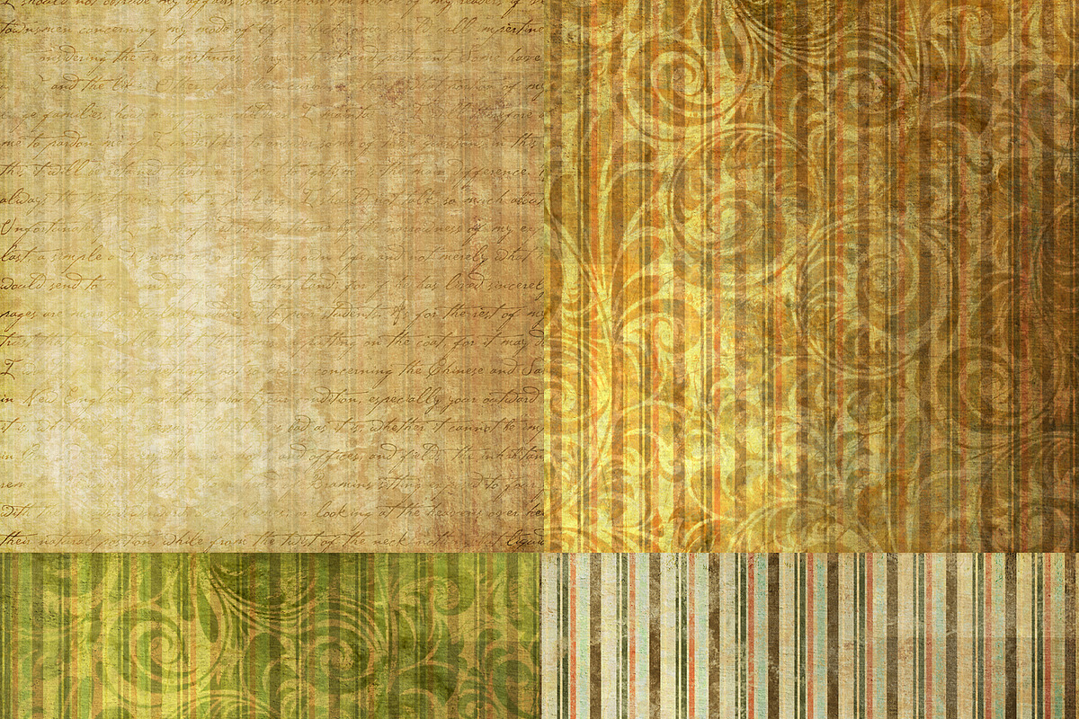 Fall Trees Digital Paper Pack 16 preview 3