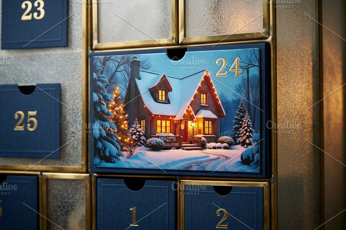 Cozy Winter Cottage Christmas Photo, a Holiday Photo by Aura Canyon HQ (Photo 5 of 7)