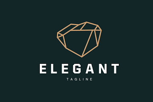 Gemstone logo Diamond Template, a Branding & Logo Template by Maylianaw28