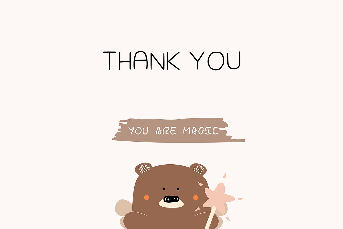 Cute baby posters and greeting cards, an Animal Illustration by Julia Martyshkina (Photo 9 of 9)