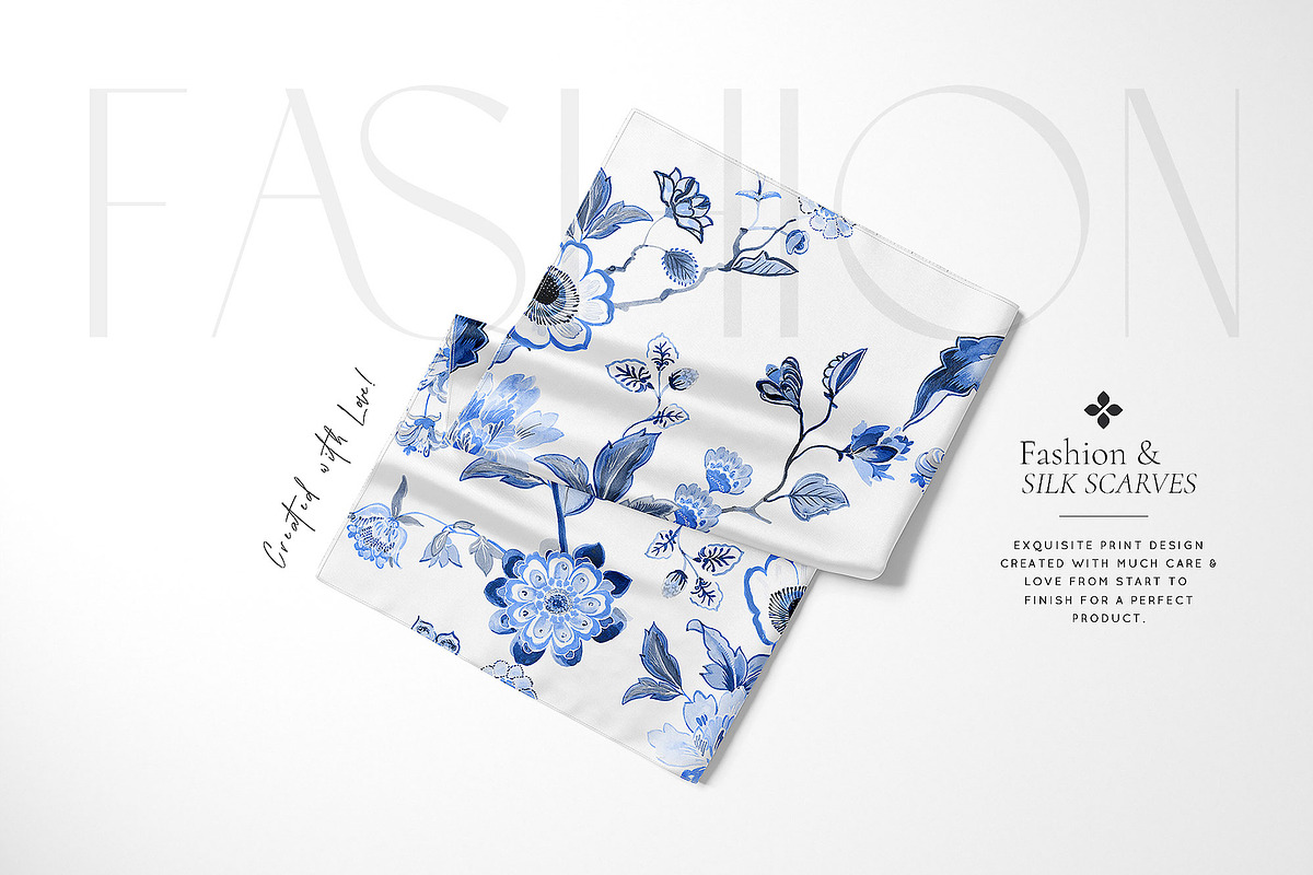 Fluerish seamless Patterns & Motifs, a Pattern Graphic by Pink Linen (Photo 7 of 10)