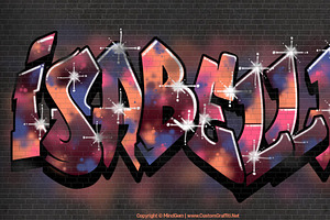 Graffiti Alphabet - Stargazer