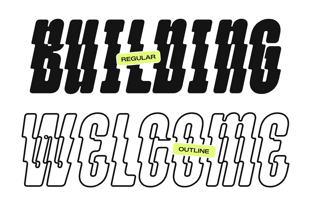 CS Brixton Rippled, a Sans Serif Font by Craft Supply Co. (Photo 3 of 8)