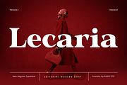 Lecaria Editorial Modern Serif Font, a Serif Font by Rasio Studio (Thumbnail 1 of 9)