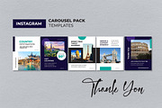 Blue Destination Instagram Carousel, a Social Media Template by UICreative (Thumbnail 3 of 4)