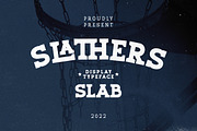 Slathers - Ligature Slab Serif, a Slab Serif Font by Bale Type (Thumbnail 1 of 10)