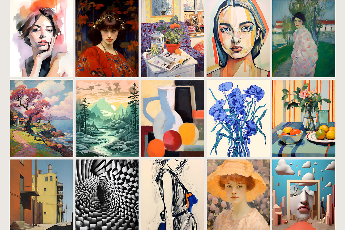 Eclectic Posters - Wall Art Gallery, a Graphic by SunnyAfternoons (Photo 8 of 11)
