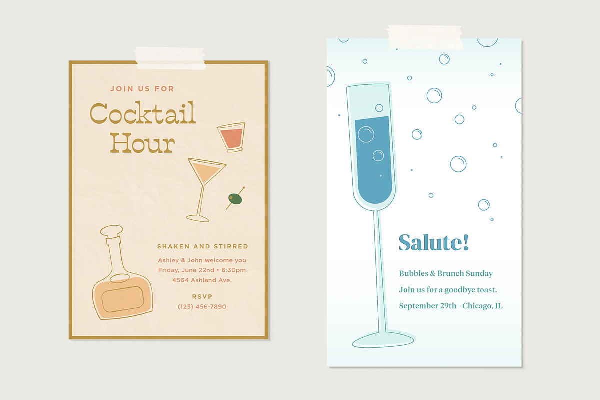 Retro Cocktail Creator, a Graphic by Catty Studio (Photo 2 of 8)