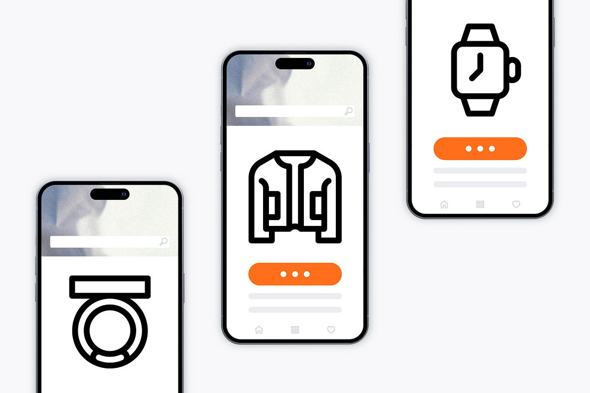 50 Fashion Icons, an Outline Icon by Side Project (Photo 5 of 7)