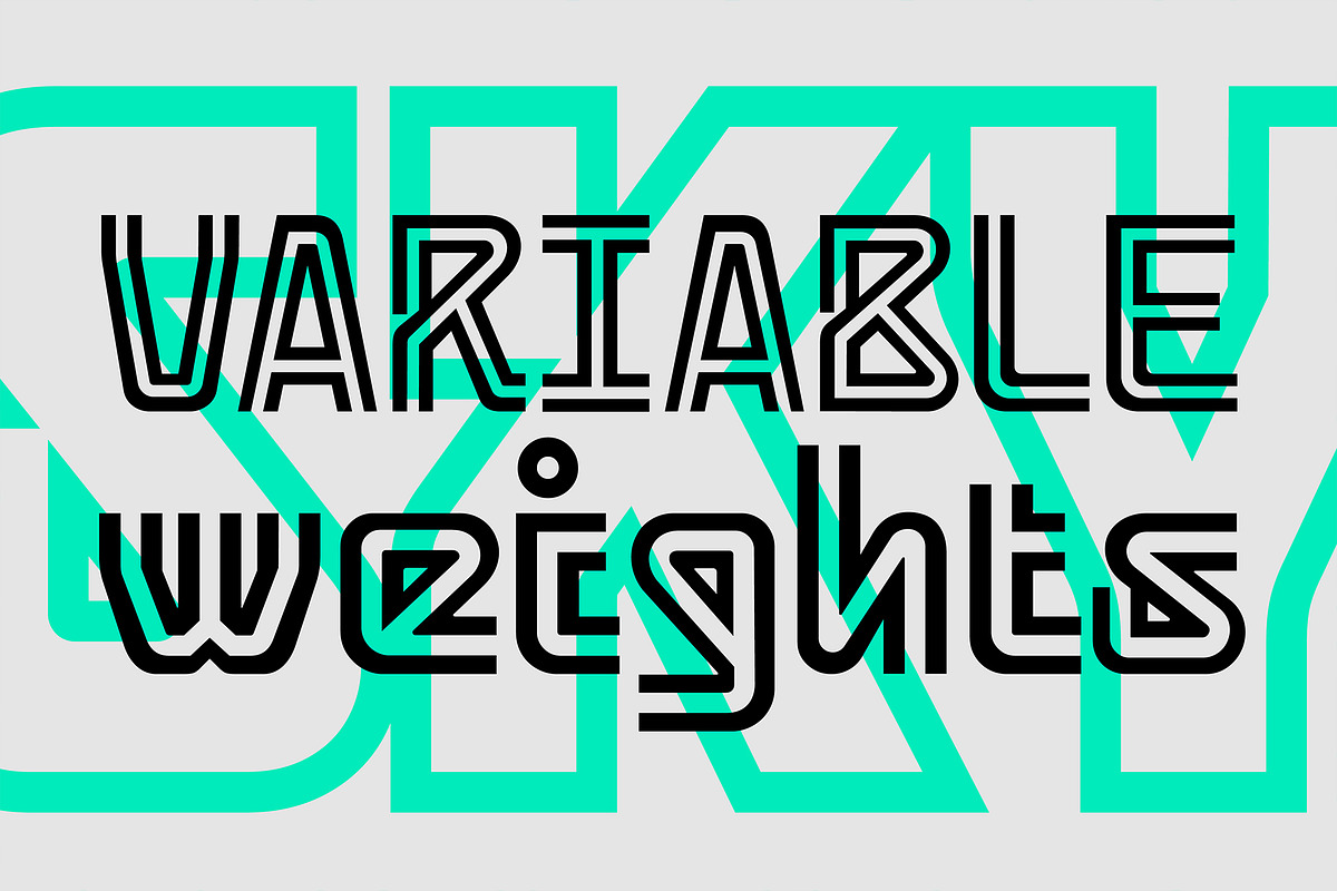 Berona Stripes, a Sans Serif Font by Alex_Camacho_Studio (Photo 4 of 13)