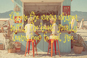 Peachy Naughty a Whimsy Curly Font, a Handwritten Font by Blankids Studio (Thumbnail 8 of 10)