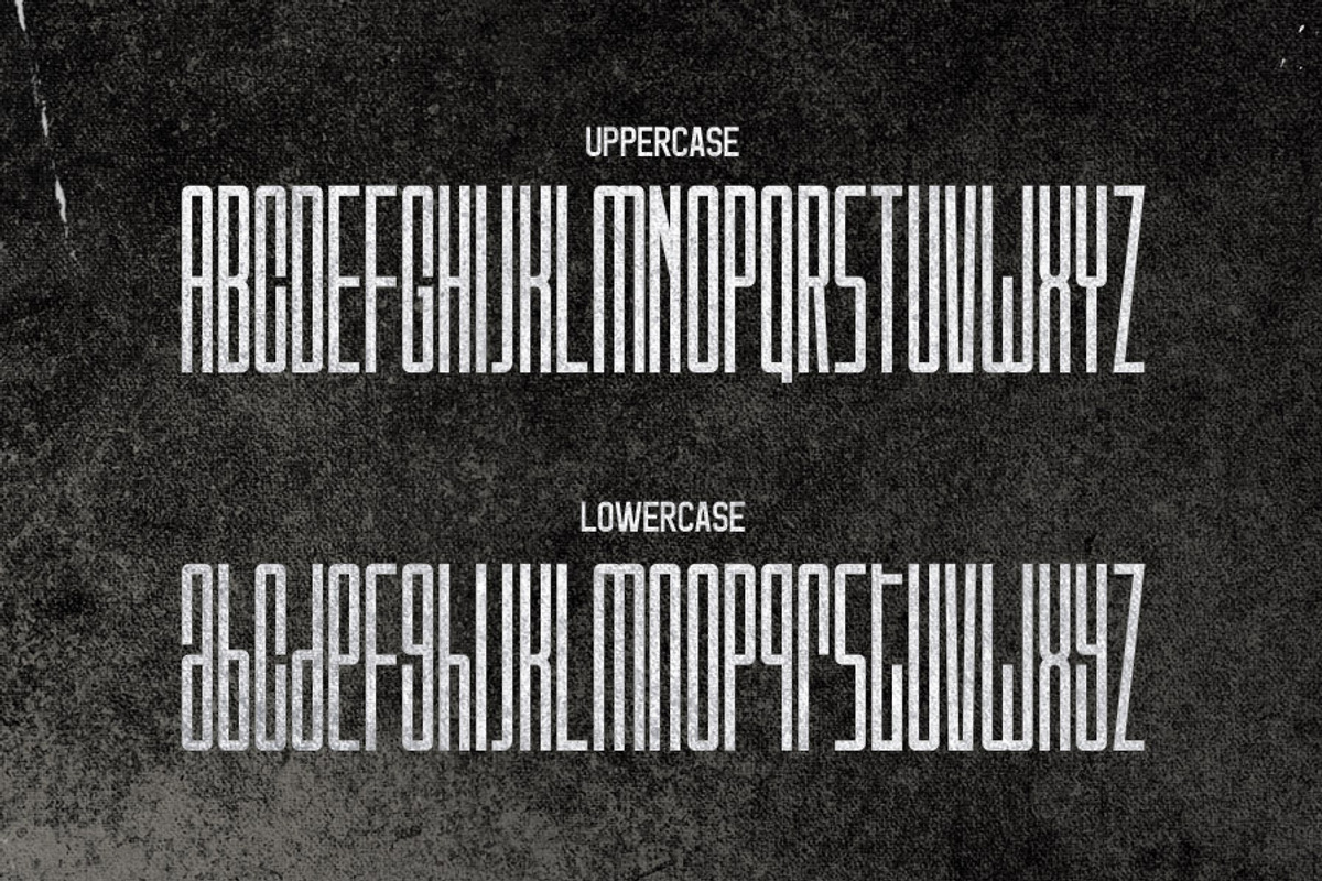 Ogre Typeface preview 2
