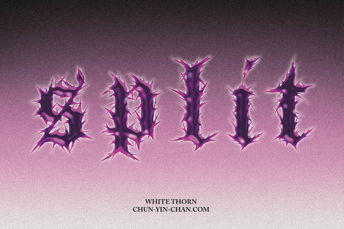 WhiteThorn, a Blackletter Font by Chun (Photo 4 of 4)