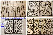 Vintage Scroll Gate Panel Bundle, a Decorative Illustration by Creativeshirt (Thumbnail 1 of 20)