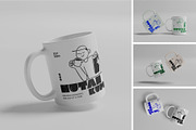 Realistic Mug Mockup PSD, a Cups & Container Mockup by MA-KING_ART (Thumbnail 1 of 5)