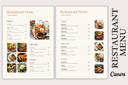 Modern Food Menu Template, a Templates & Theme by Daily Creative (Thumbnail 1 of 6)