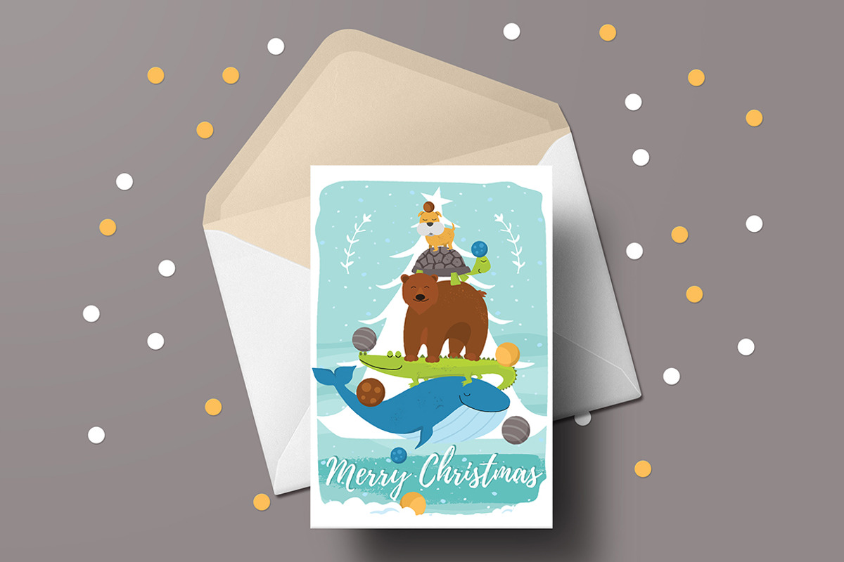 Christmas Card, a Card Template by land art (Photo 4 of 4)
