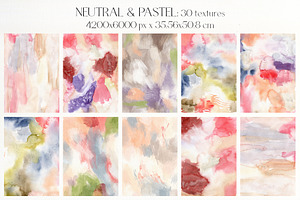 Neutral Pastel Background Flowers