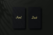 Business card Template & 3 Mock-up, a Business Card Template by Smashing_Studio (Thumbnail 6 of 11)