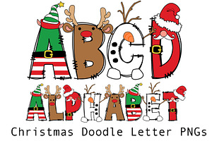 Christmas Doodle Font