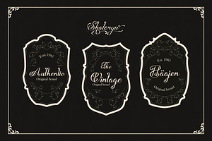 Shatoryu Tattoo Script Font