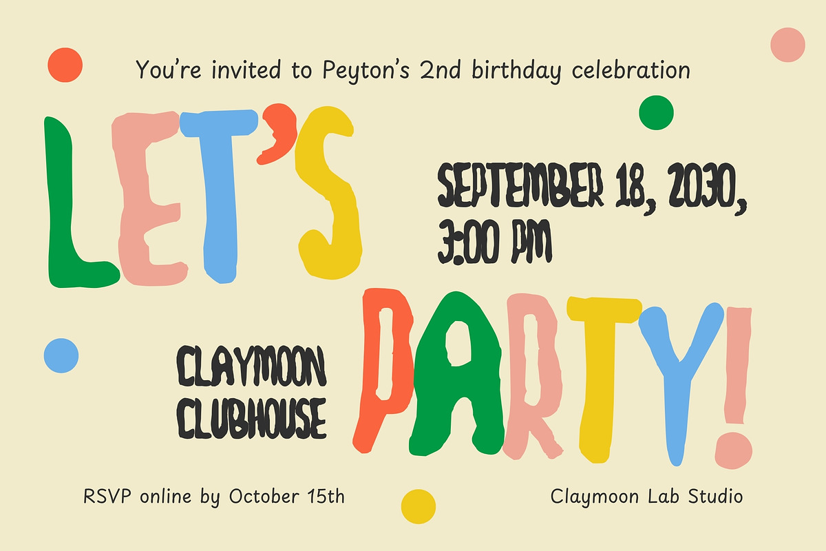 Quirky Daily — Playful Display Font, a Handwritten Font by Claymoon Lab (Photo 14 of 14)