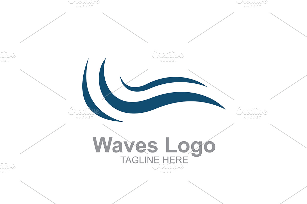 20 Logo Sea & Waves Templates Bundle, a Branding & Logo Template by Friendesigns (Photo 15 of 21)