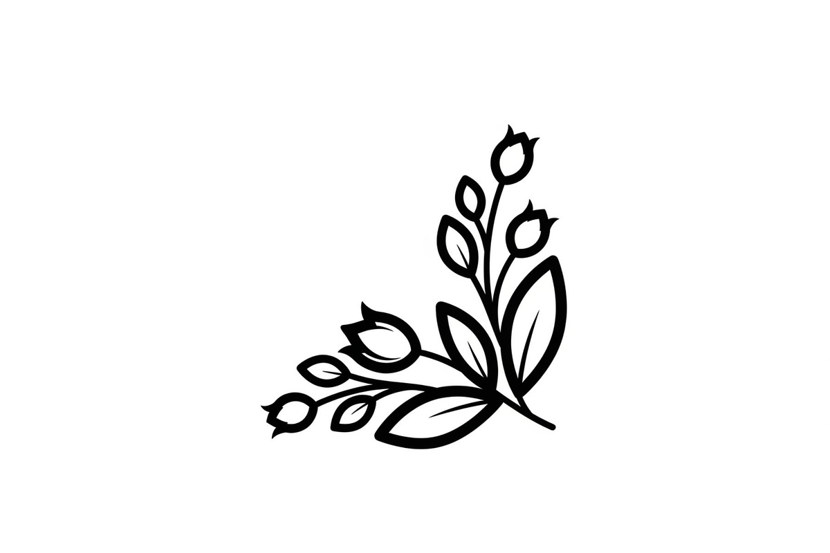Floral Corner Ornament Vector Bundle, an Illustration by Designs_River (Photo 34 of 51)