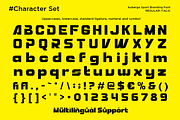 Auberga - Sport Branding Font, a Sans Serif Font by Say Studio (Thumbnail 10 of 11)