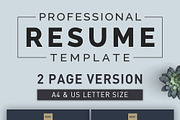 Resume Template | CV Template, a Resume Template by Klamp Studio (Thumbnail 11 of 12)