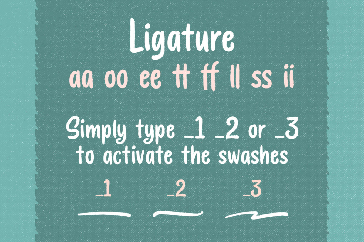 Bloom Monday - Rough Script, a Script Font by Letterhend Studio (Photo 7 of 9)
